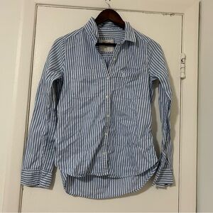 Abercrombie & Fitch Striped Button Up Shirt